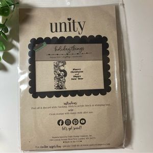 UNITY • “Holiday Things” Stamp Set